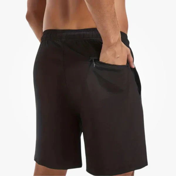 3-in-1 Quick-Dry Swim Trunks with Compression Liner